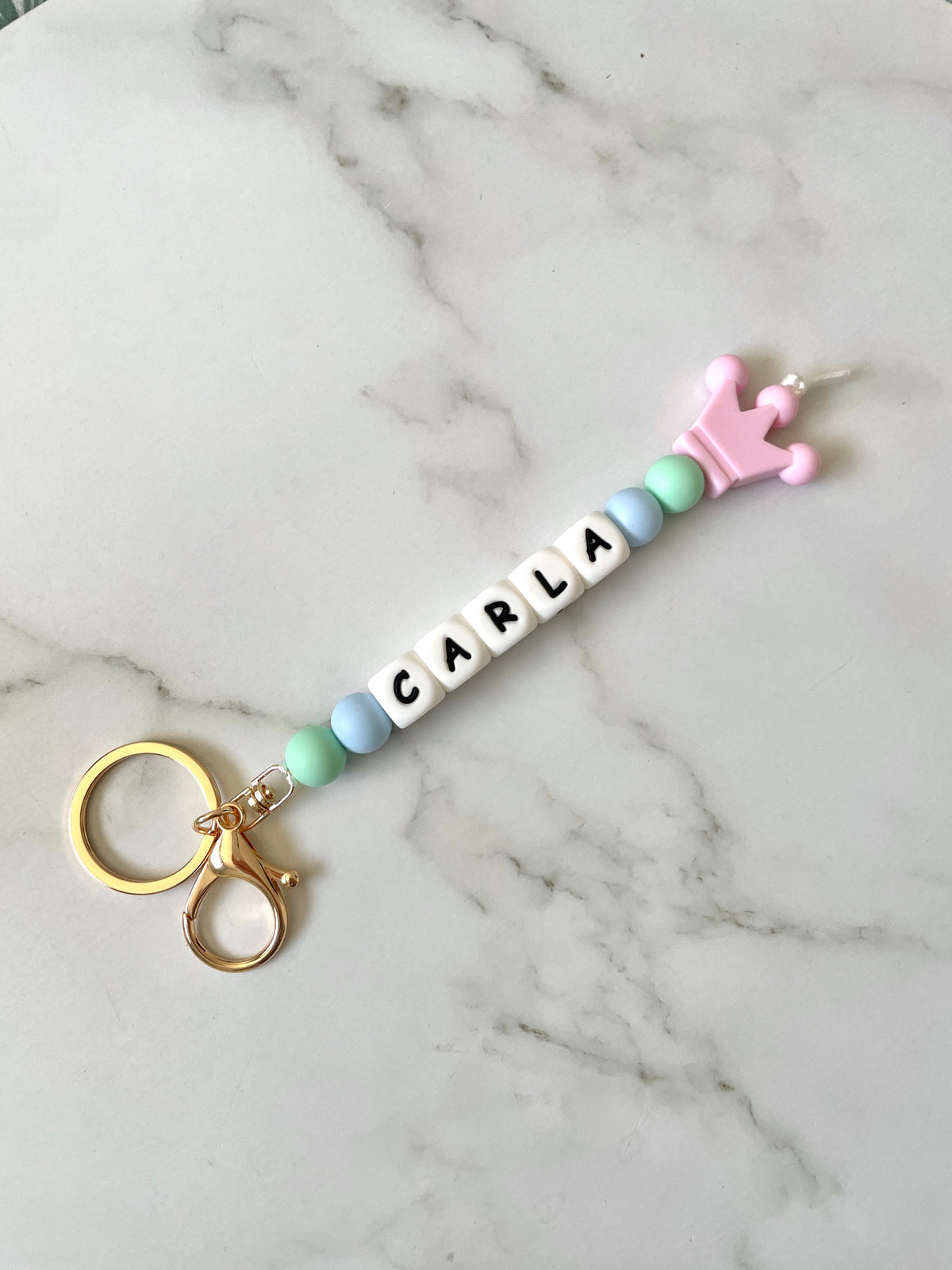 Personalised Princess Keyring