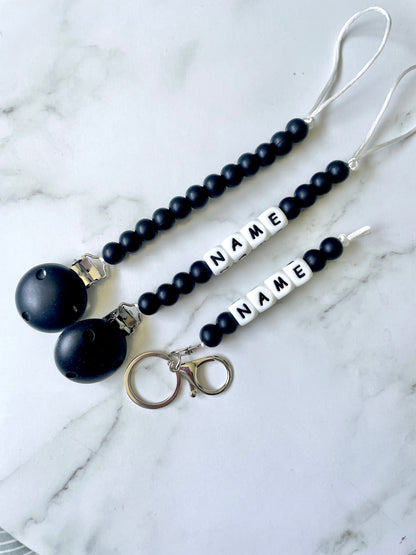 Dummy Chain & Keyring Set - Plain Colour