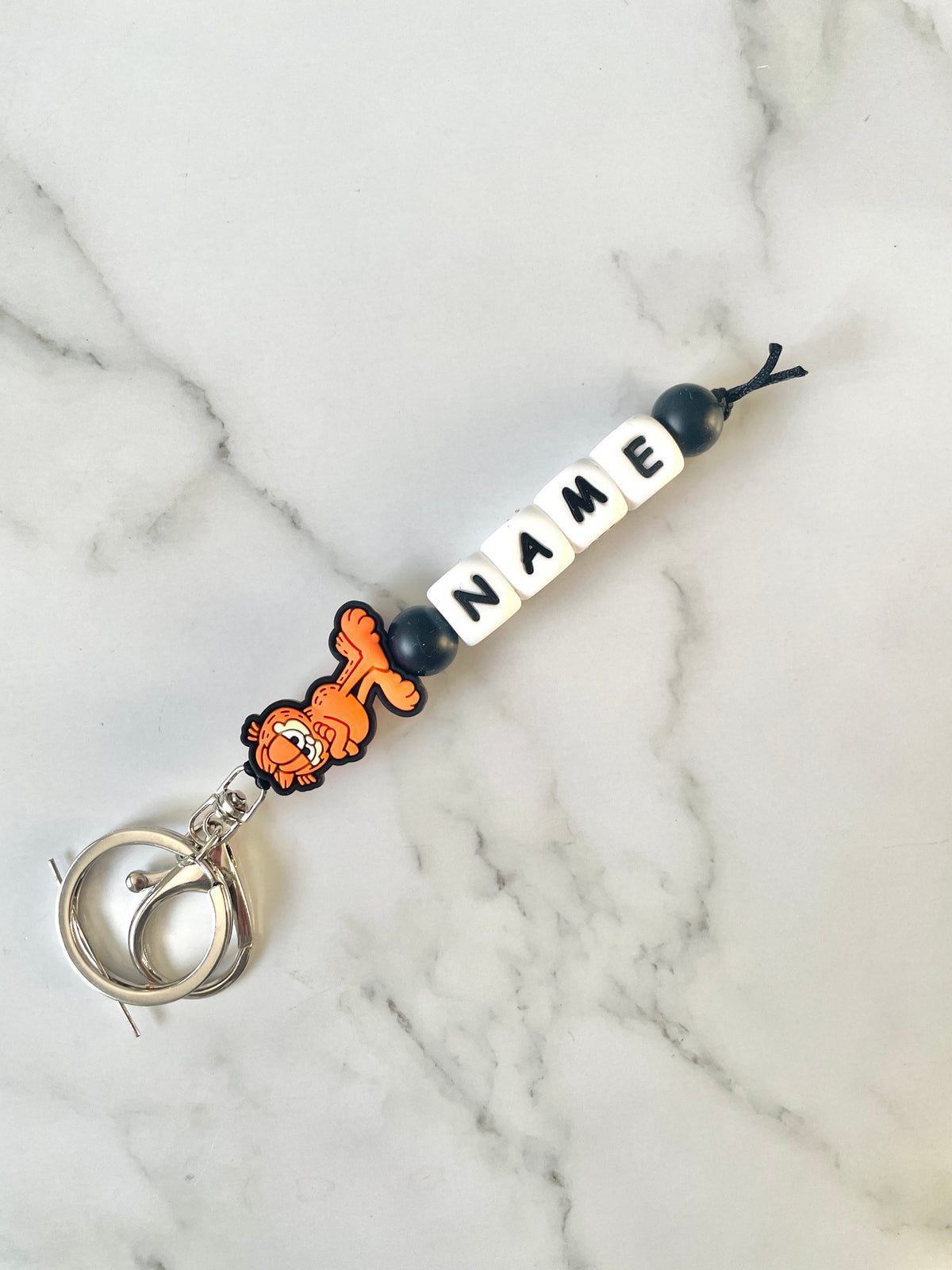 Personalised Garfield Keyring