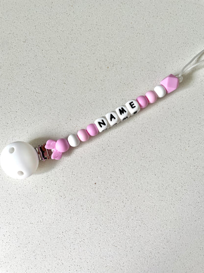 Personalised Dummy Chain - Minnie PINK RANGE