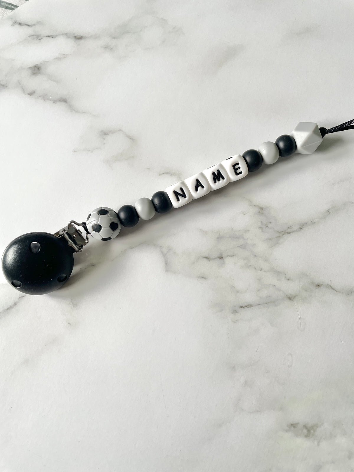 Personalised Dummy Chain - Coloured Soccer