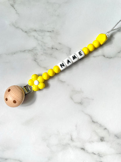 Personalised Dummy Chain - Coloured Flower