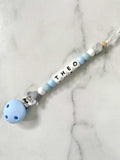 Personalised Dummy Chain -  Boy Mouse Head