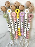 Personalised Dummy Chain - Single Colour Daisy