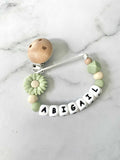 Personalised Dummy Chain - Spring Daisy