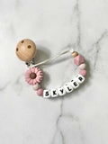 Personalised Dummy Chain - Spring Daisy
