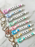 Personalised Teddy Keyrings
