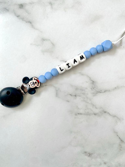 Personalised Limited Edition Mickey Dummy Chain
