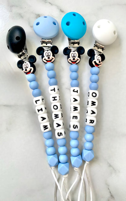 Personalised Limited Edition Mickey Dummy Chain