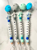 Personalised Dummy Chain -Dinosaur