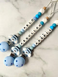 Personalised Dummy Chain - Blue Bee