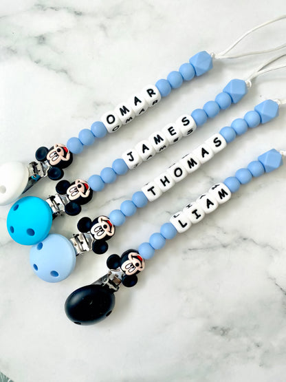Personalised Limited Edition Mickey Dummy Chain