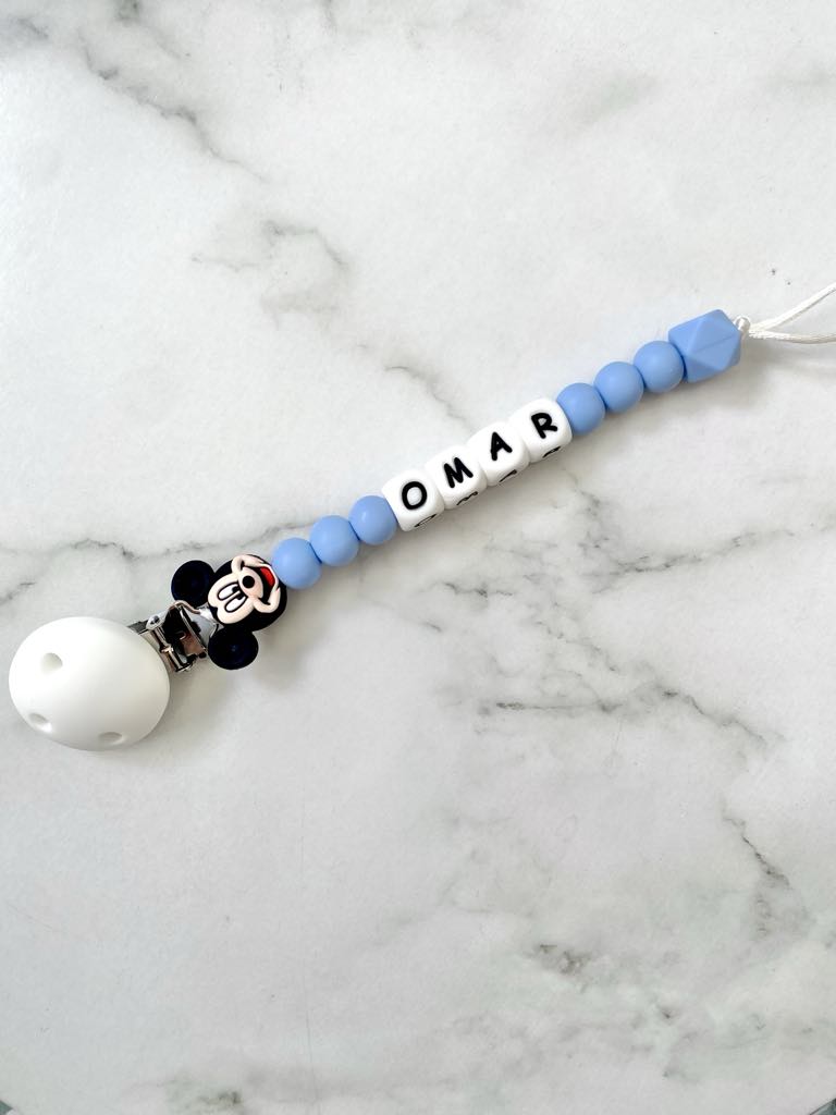 Personalised Limited Edition Mickey Dummy Chain