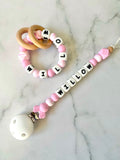 Personalised Dummy Chain - Girl Mouse Head