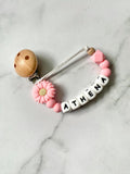Personalised Dummy Chain - Single Colour Daisy