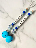 Personalised Dummy Chain -Dinosaur