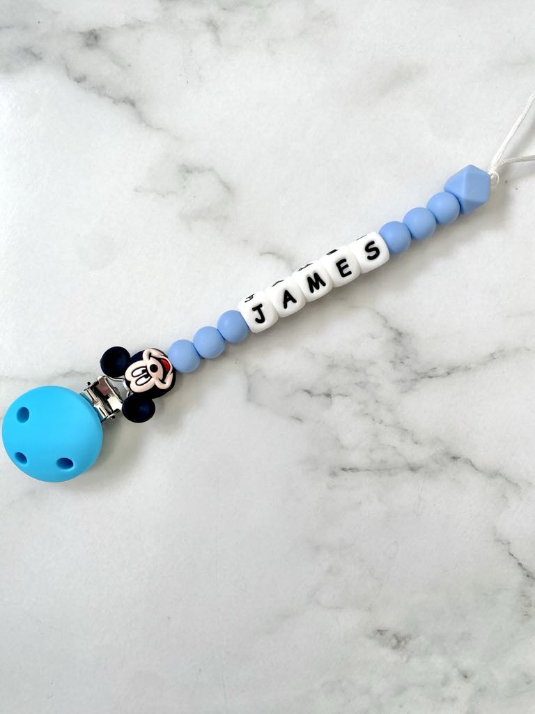 Personalised Limited Edition Mickey Dummy Chain