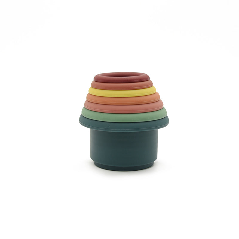 Colorful Stacking Cups-beadsandbubs.com.au