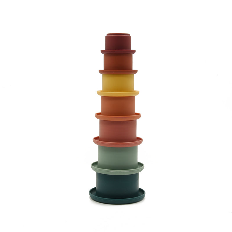 Silicone Stacking Cups-beadsandbubs.com.au