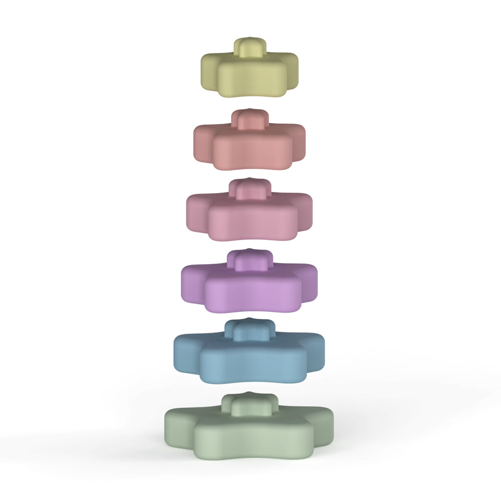 Silicone Stacking Tower-beadsandbubs.com.au