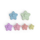 Star Pastel Silicone Stacking Tower