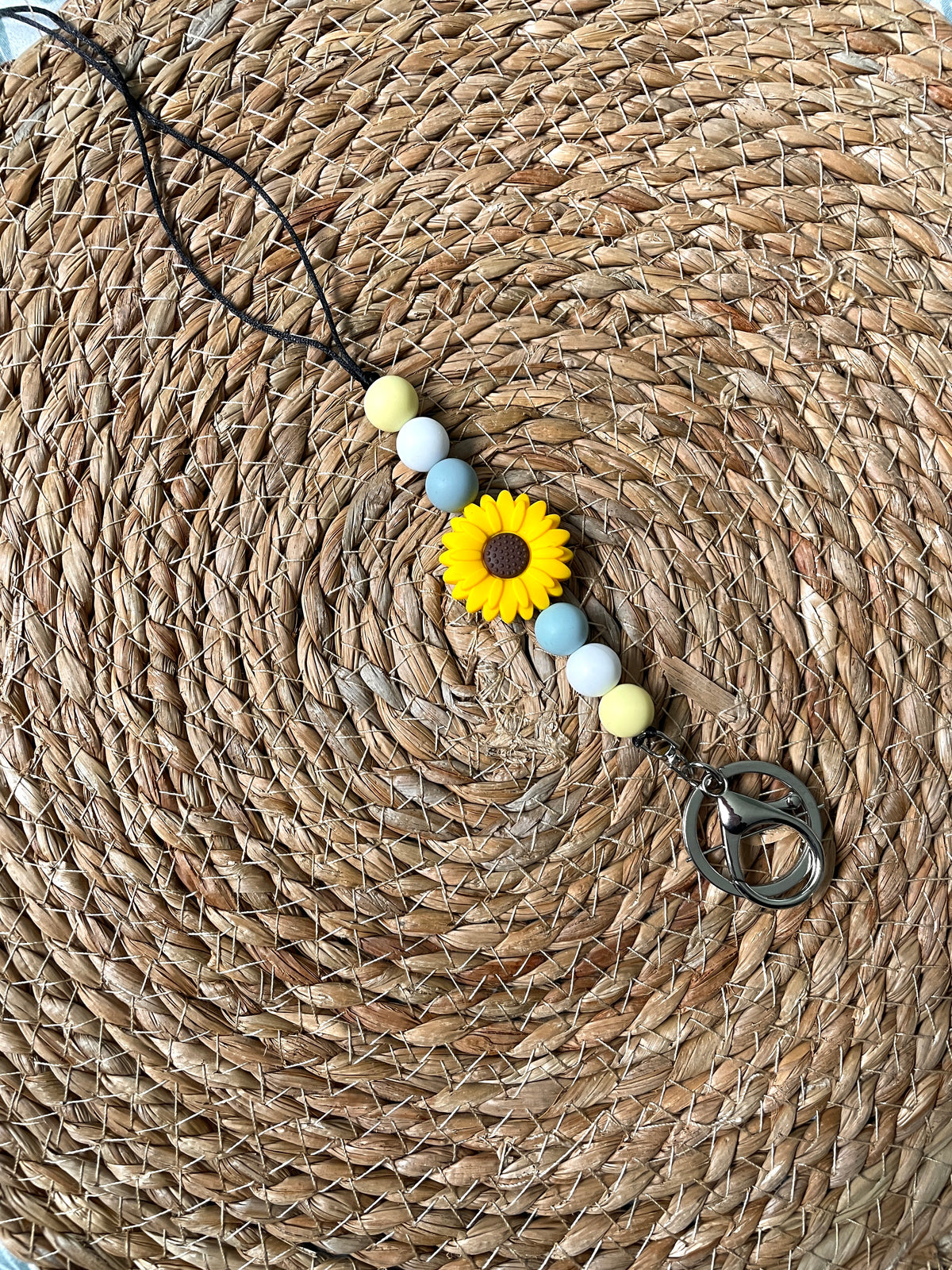 sunflower lanyard blue/yellow