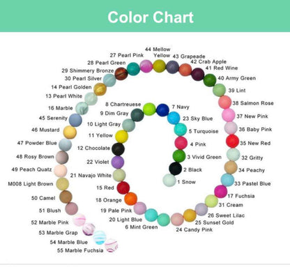 custom dummy chain - colour chart