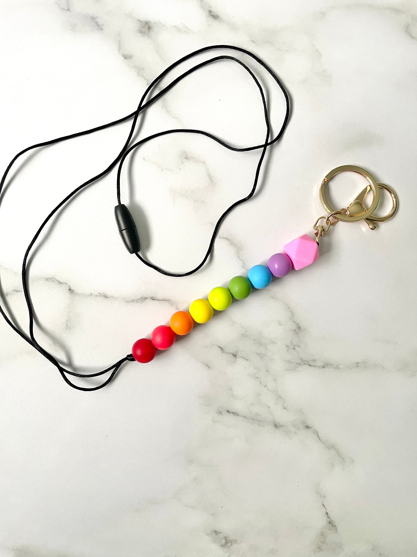 Colourful Beads & Bubs Classic Lanyard