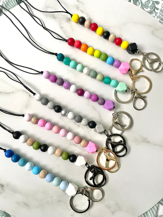 Colourful Beads & Bubs Classic Lanyard-beadsandbubs.com.au