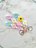 Flower Trio Lanyard-beadsandbubs.com.au