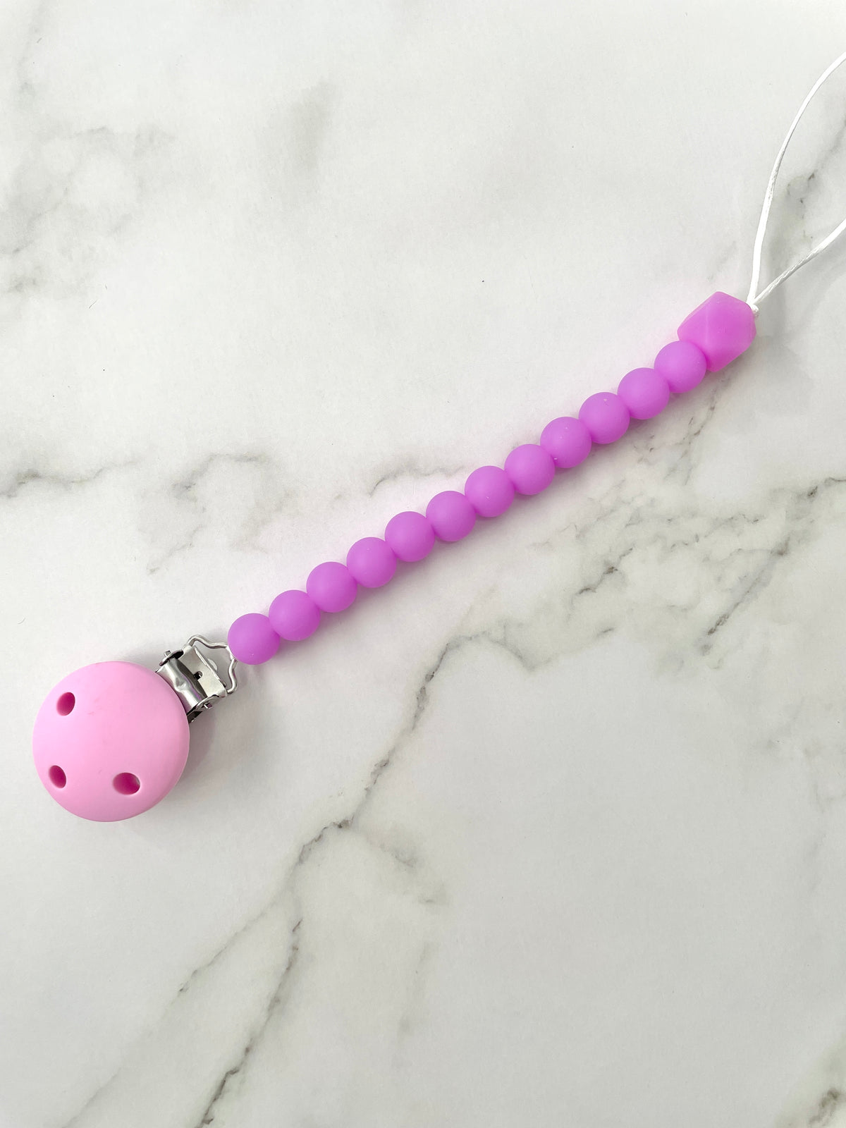 Glow in the dark dummy chain - purple.