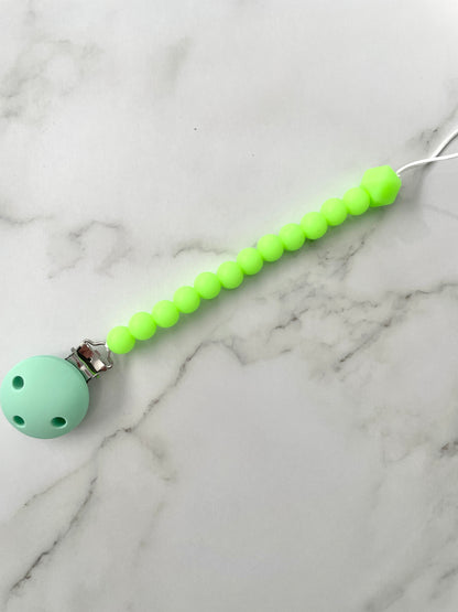 Glow in the dark dummy chain - green.