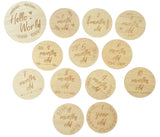 Age Cards For Babies-Beads-bubs.com