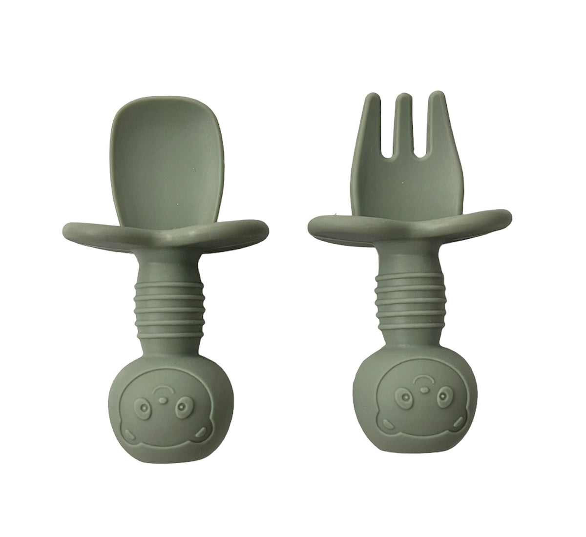 Baby's Beginner Silicone Feeding Set