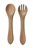 Silicone Fork and Spoon Set