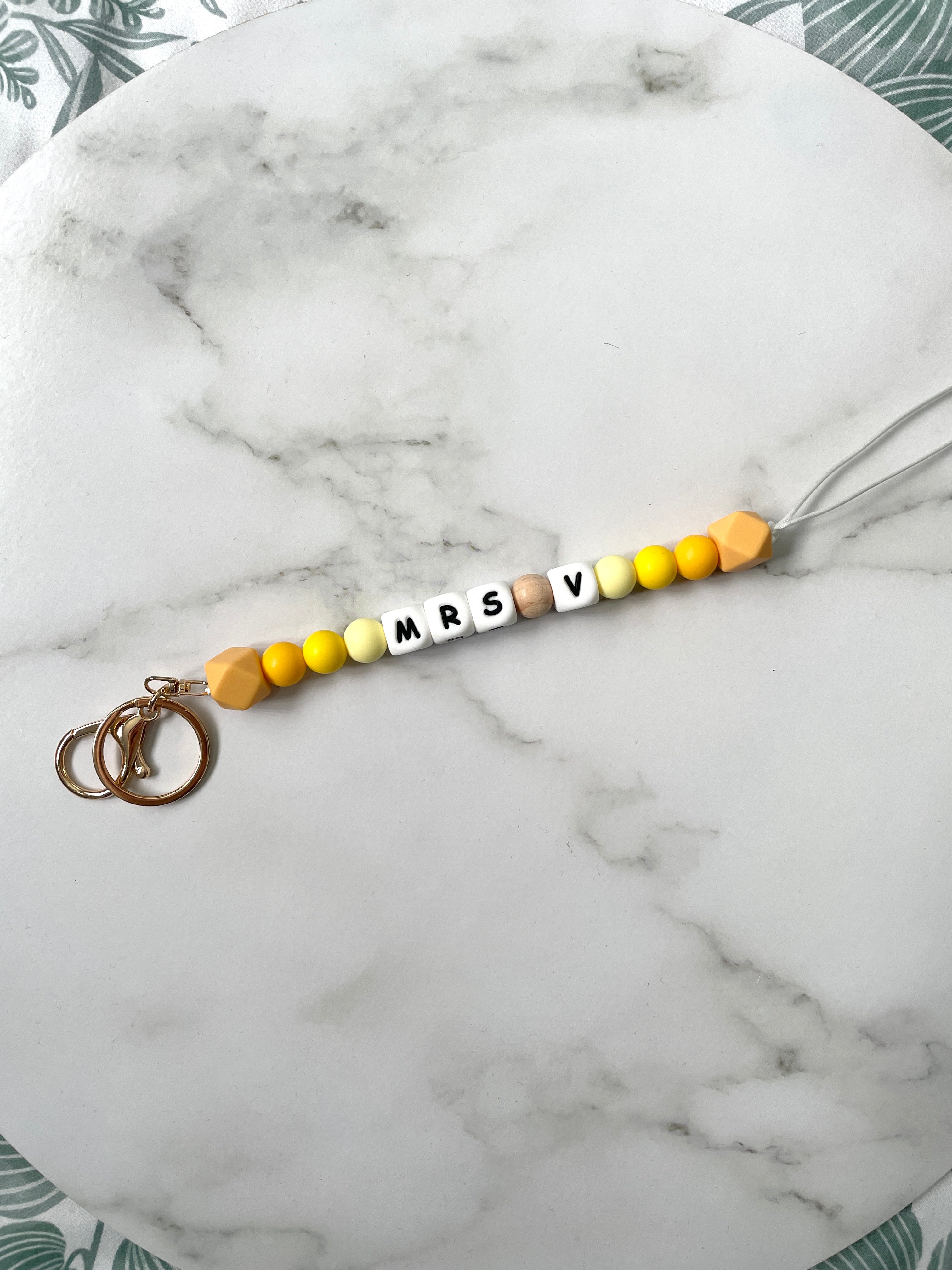 personalised teacher lanyard